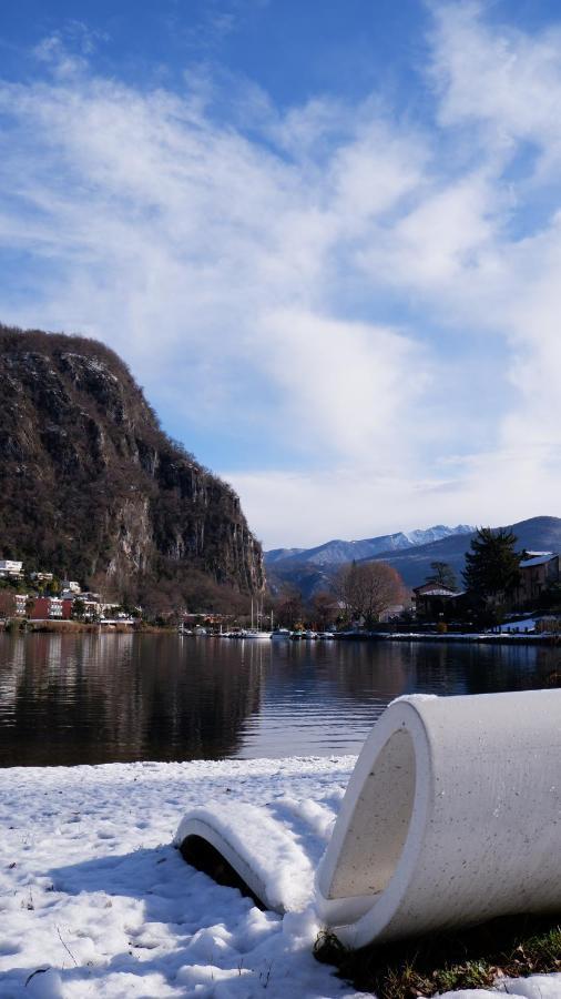 Lavena - Lake & Mountain Apartments Lavena Ponte Tresa Kültér fotó